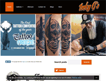 Tablet Screenshot of inky-g-tattoos.co.uk